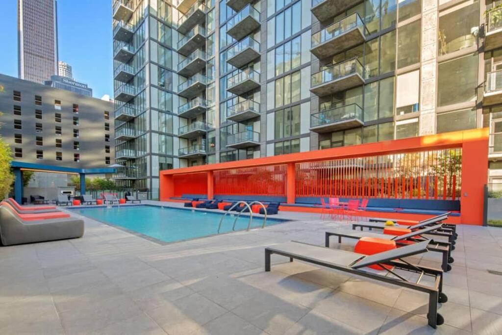 Top Floor High Rise 3 Bed Dtla Skyscraper Penthouse Los Angeles Exteriér fotografie