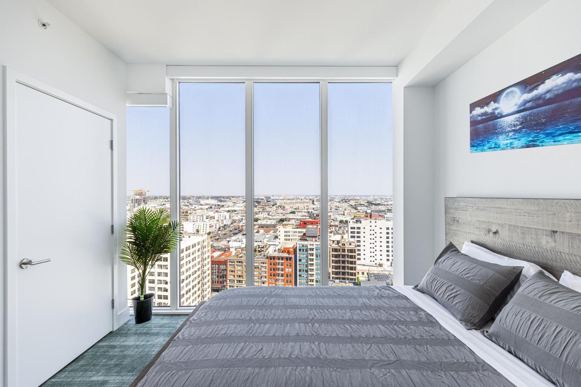 Top Floor High Rise 3 Bed Dtla Skyscraper Penthouse Los Angeles Exteriér fotografie