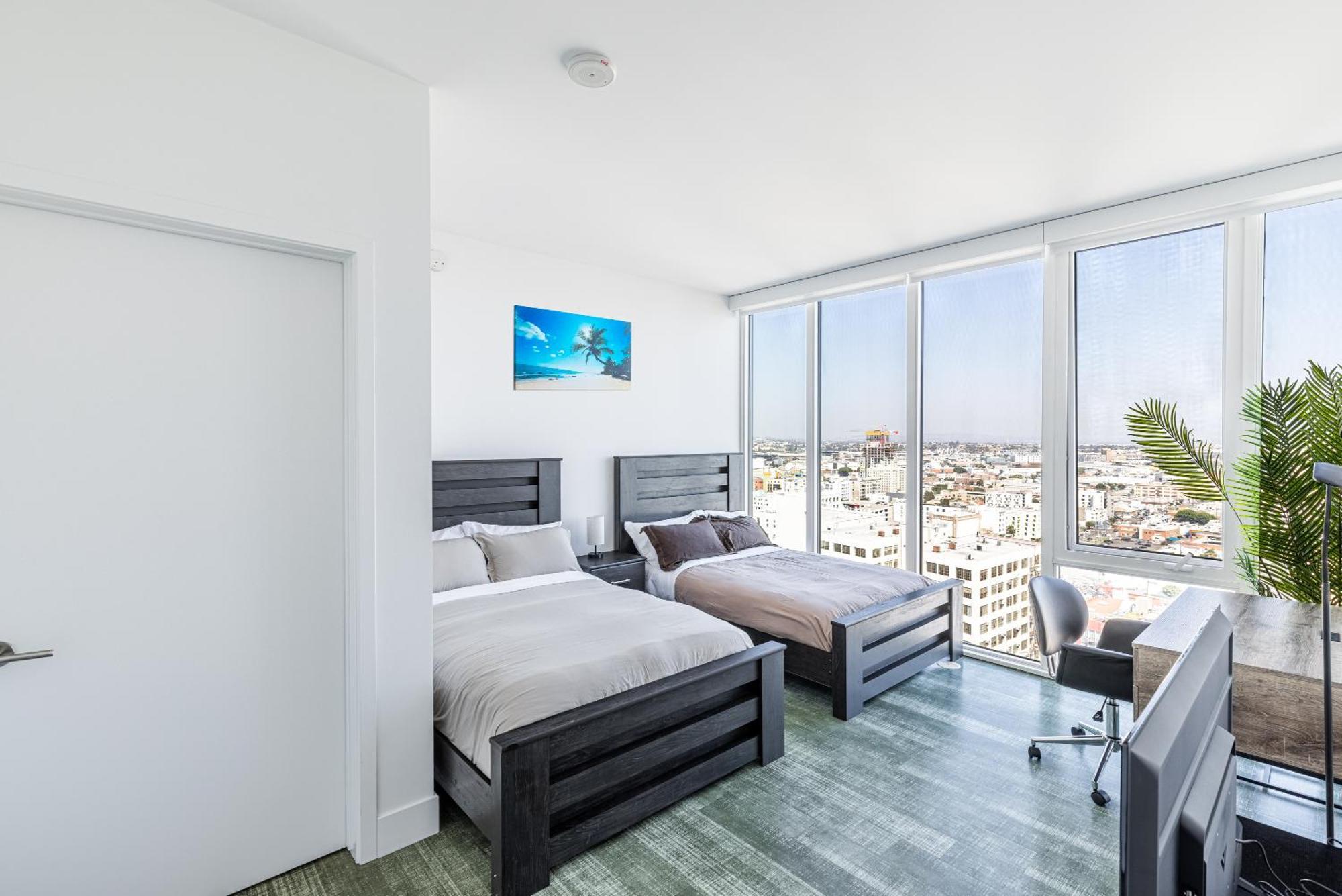Top Floor High Rise 3 Bed Dtla Skyscraper Penthouse Los Angeles Exteriér fotografie