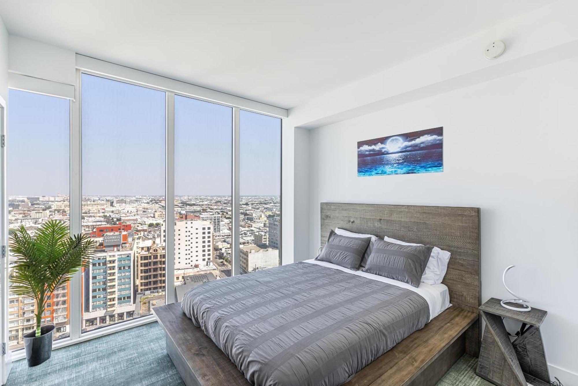 Top Floor High Rise 3 Bed Dtla Skyscraper Penthouse Los Angeles Exteriér fotografie